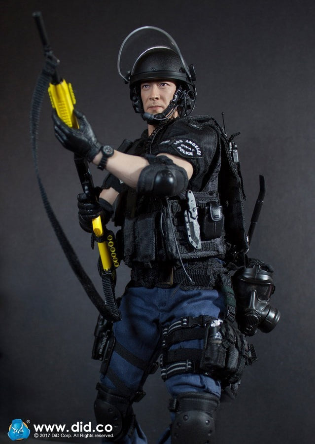 1:6 scale DiD LAPT SWAT Takeshi Blue BDU Tactical Uniform for 12" Figures