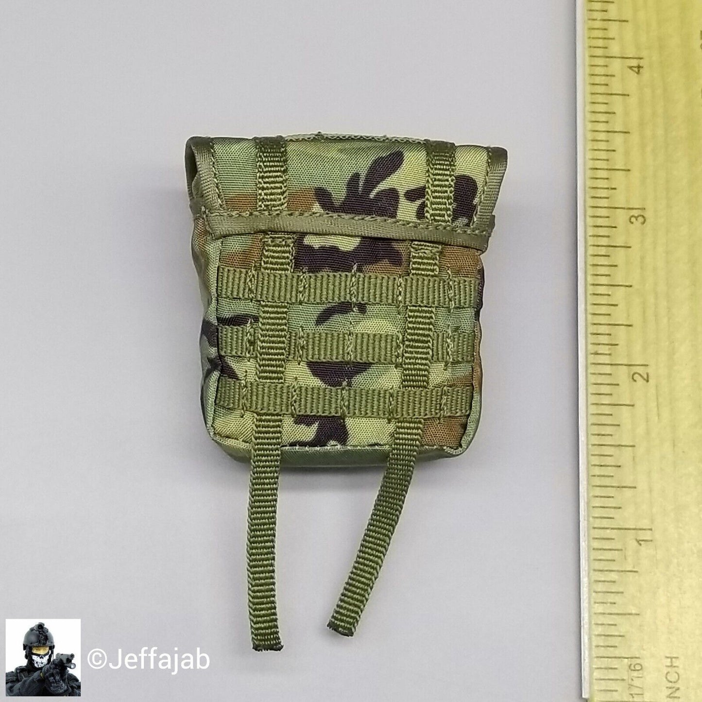 1:6 DamToys Russian Spetsnaz Vityaz Large Woodland Camo Pouch for 12" Figures