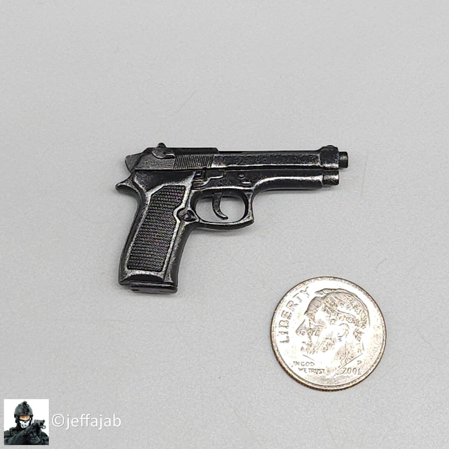 1:6 scale Hot Toys DEVGRU M9 Pistol for 12" Figures PMC CIA Army