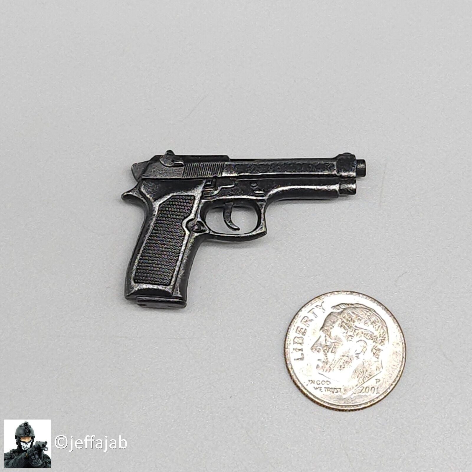 1:6 scale Hot Toys DEVGRU M9 Pistol for 12" Figures PMC CIA Army