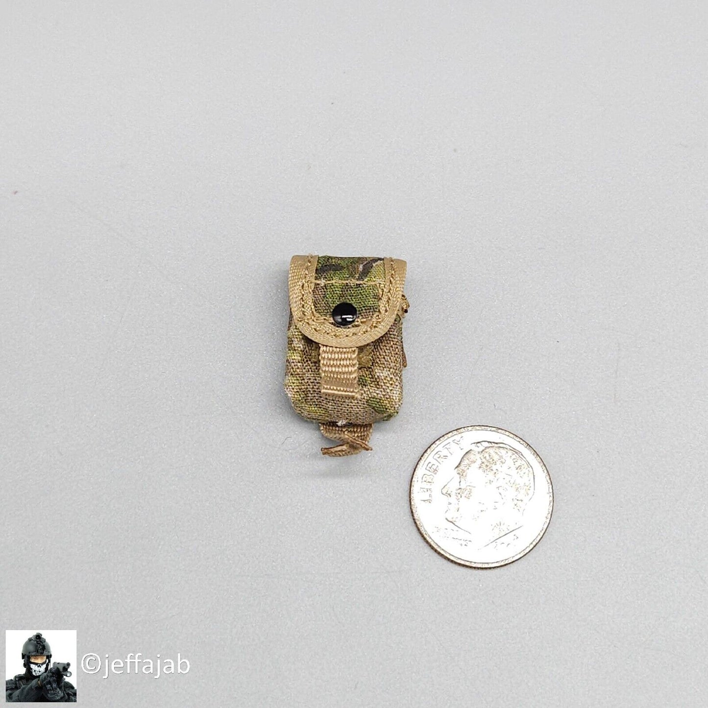 1:6 Soldier Story US Army in Afghanistan Multicam Grenade Pouch for 12" Figures