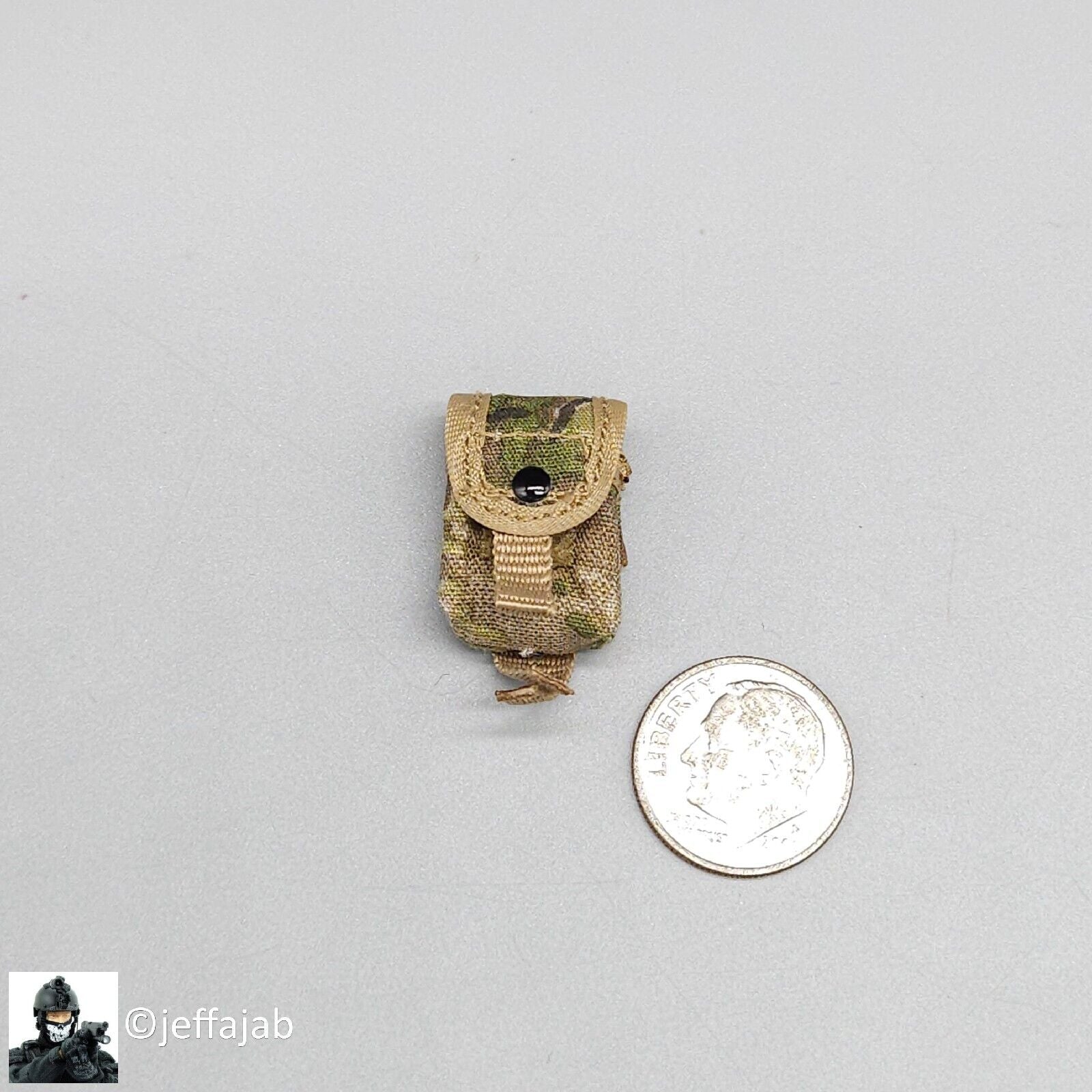 1:6 Soldier Story US Army in Afghanistan Multicam Grenade Pouch for 12" Figures