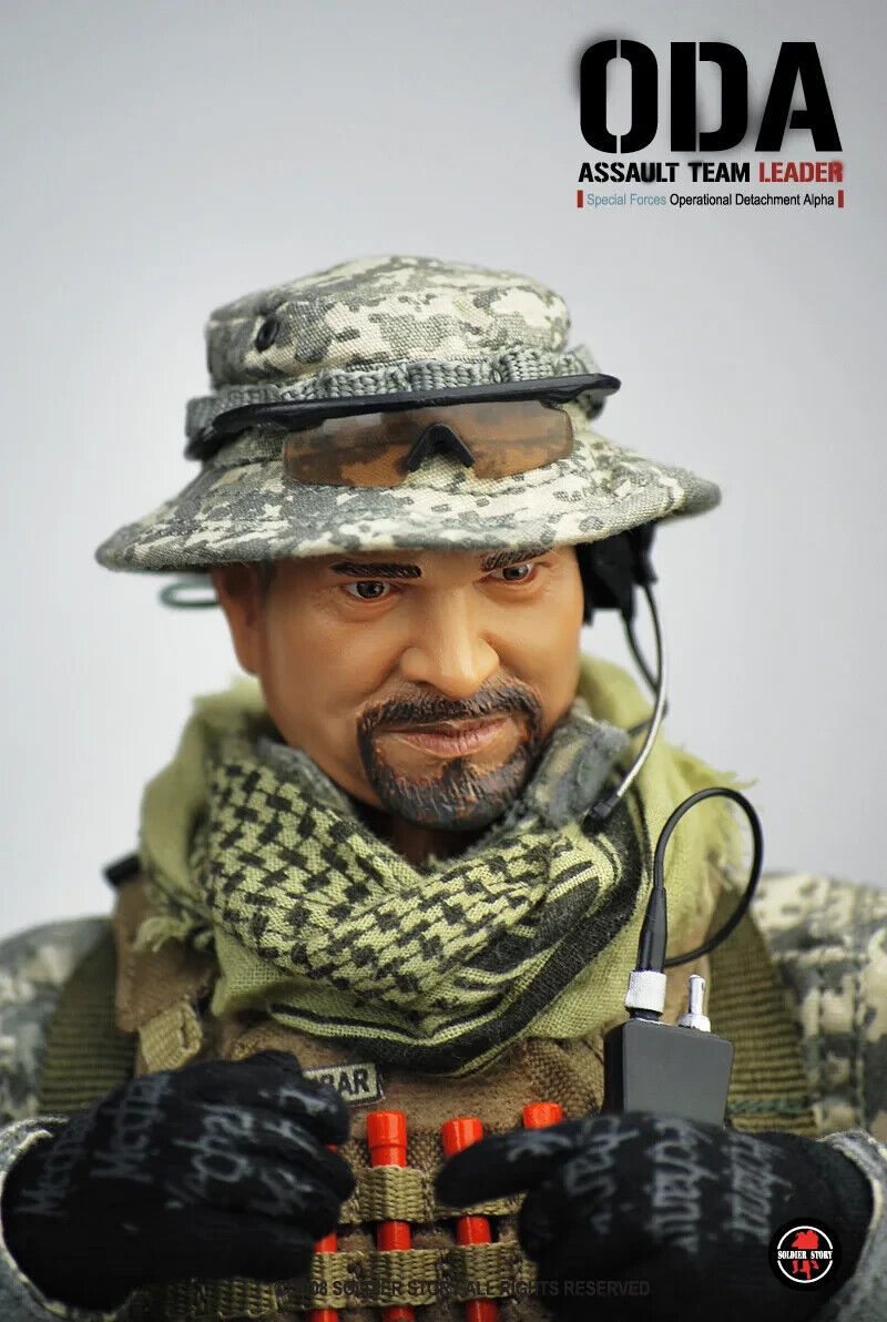 1:6 Soldier Story SF ODA Assault Team Leader Tan Dump Pouch for 12" Figures