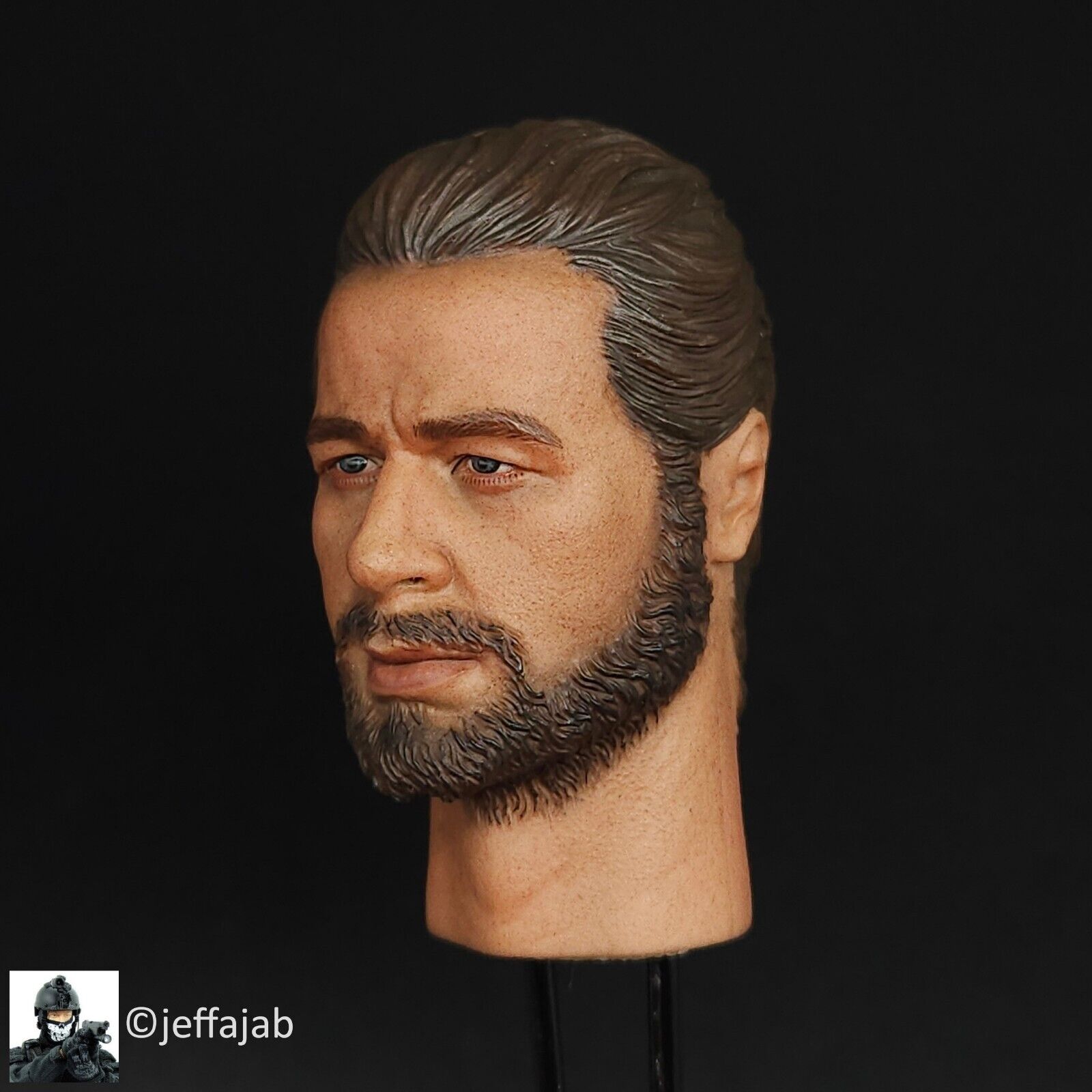 1:6 scale CooModel Herald of Knights Teutonic Male Head Sculpt for 12" Figures