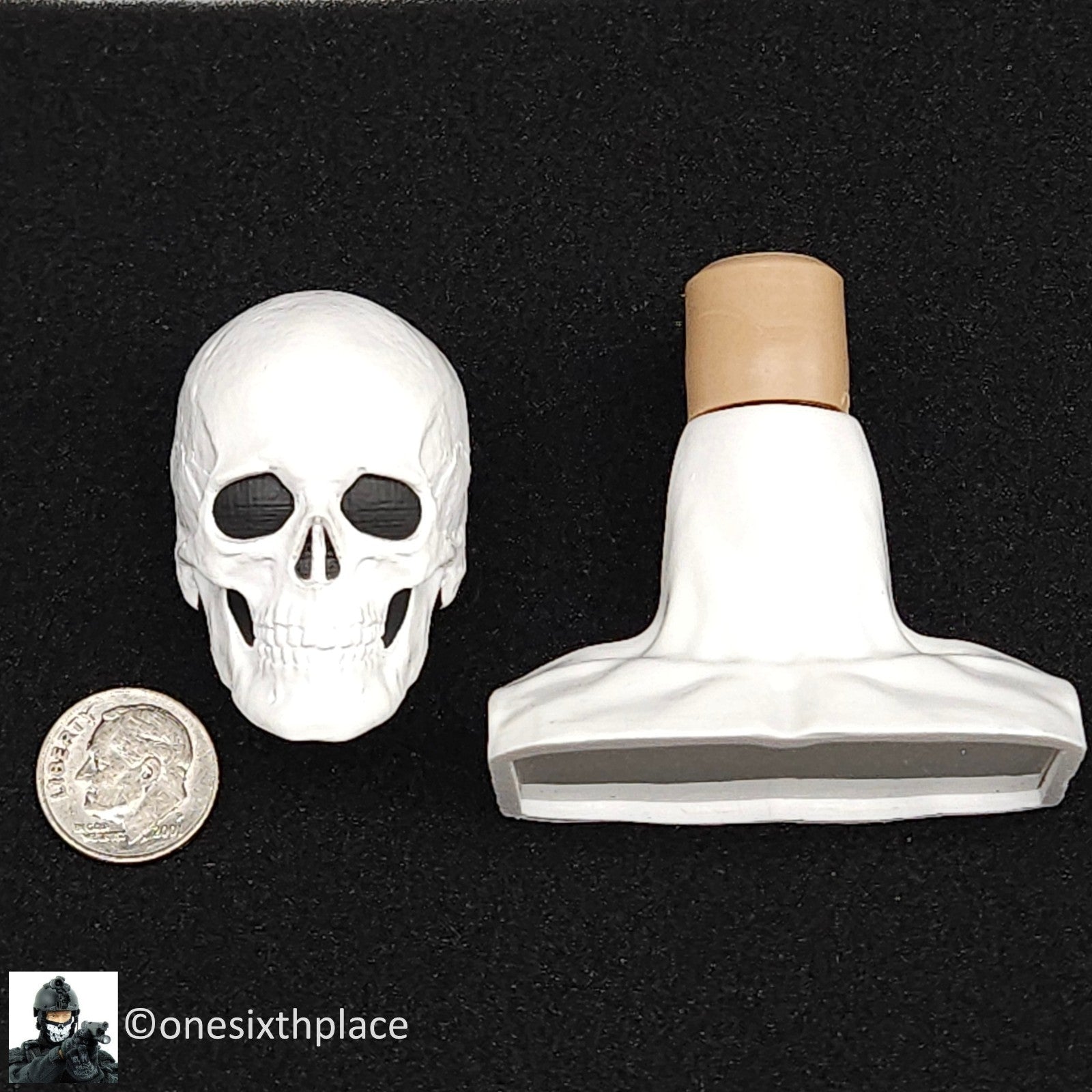 1:6 Easy & Simple HRT Minuteman ShotShow 2025 Skull Head w/ Display Mannequin