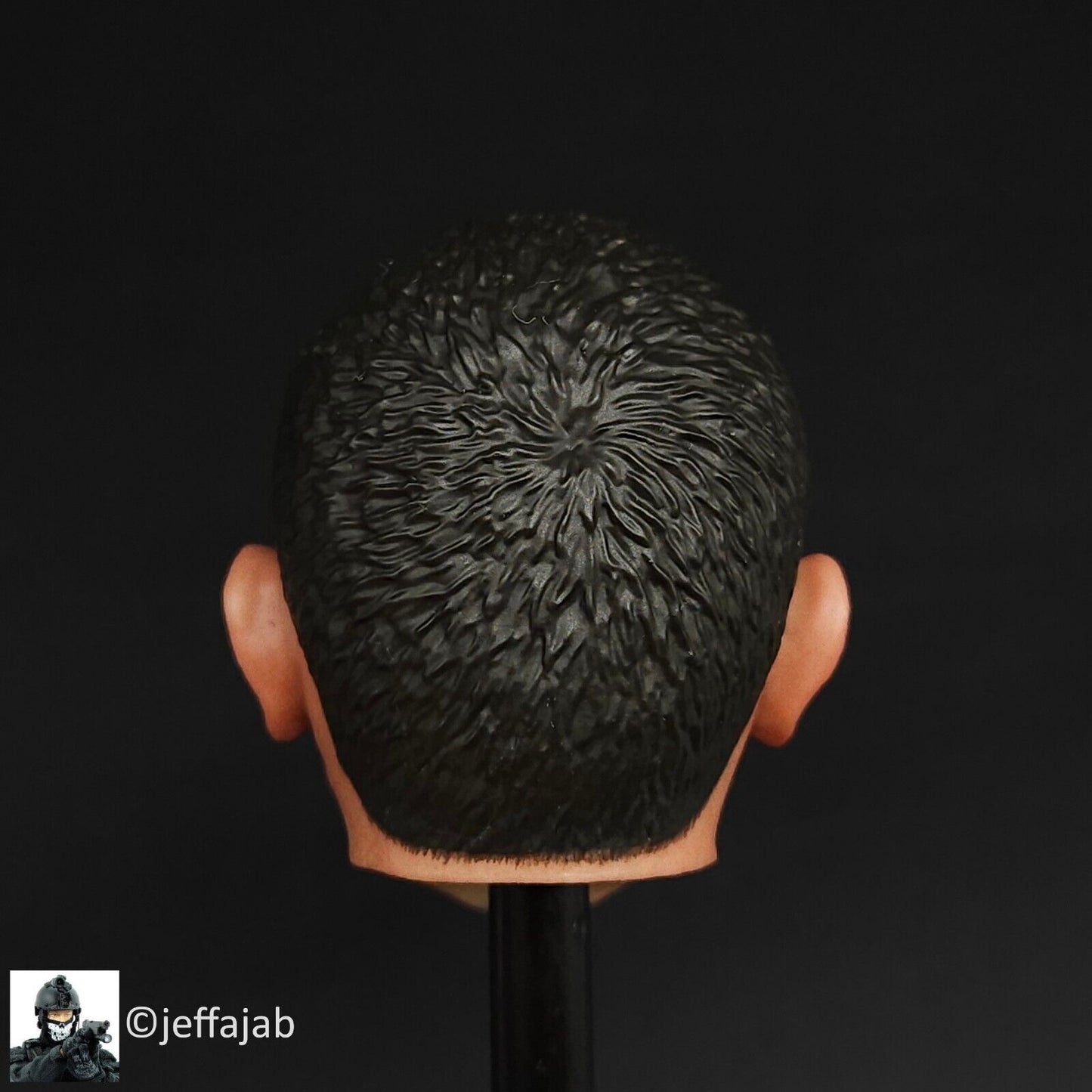 1:6 Soldier Story Battle of Triangle Hill Asian Male Head Sculpt for 12" Figures