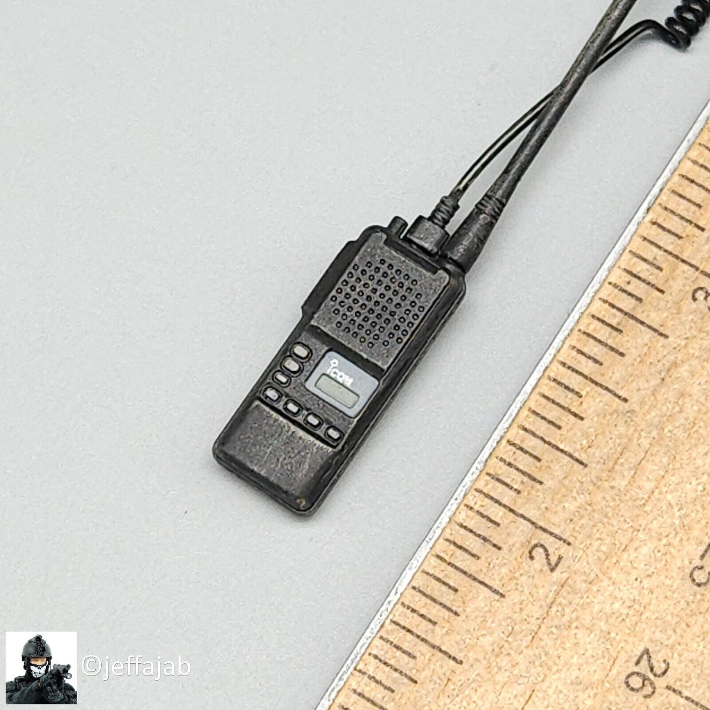 1:6 Hot Toys USMC Operation Iraqi Freedom Sniper F3 Radio w/ Headset 12" Figures