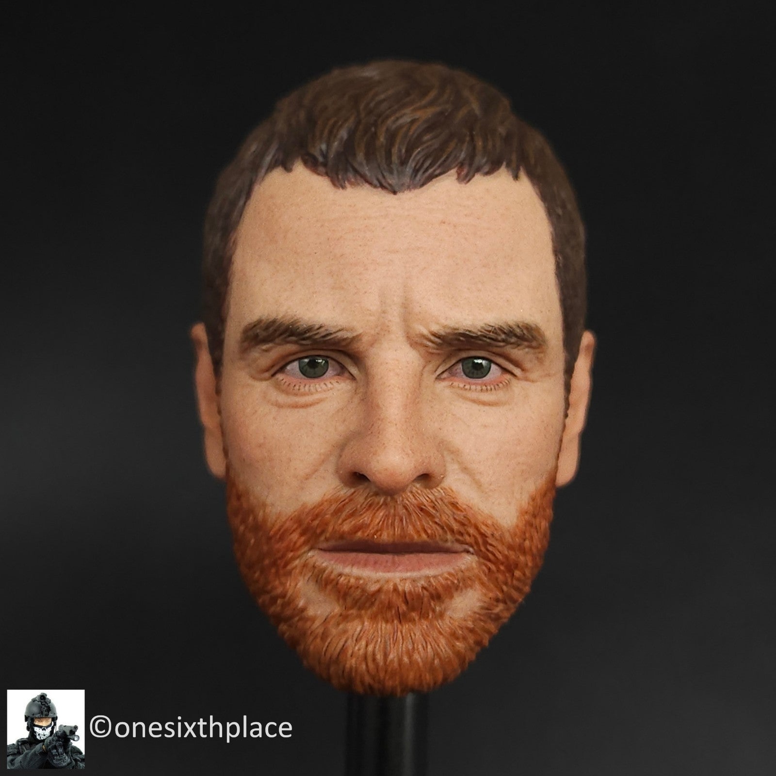 1:6 scale Easy & Simple Coalition Forces British SAS Male Head Sculpt