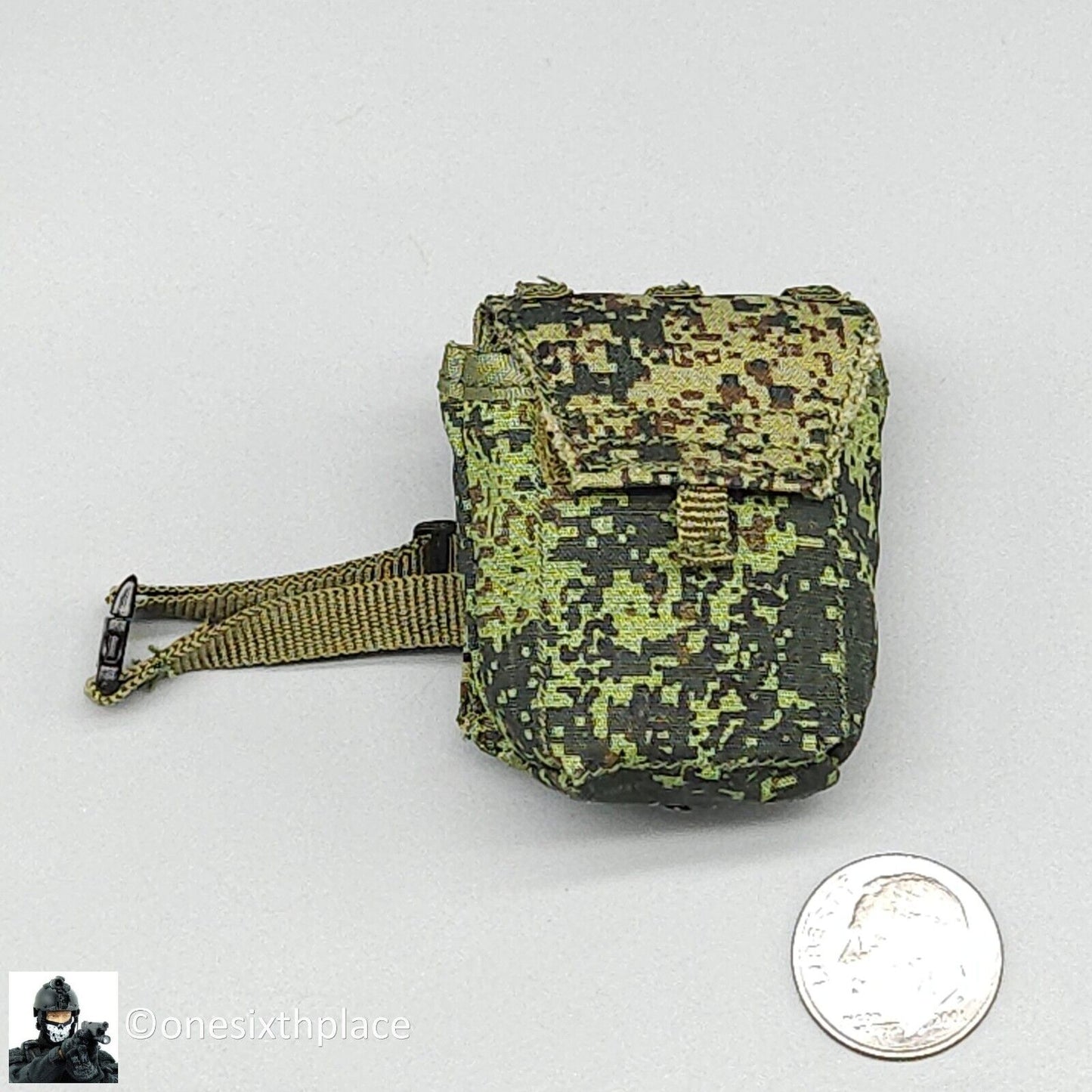 1:6 scale DamToys Russian Military Police VKBO Camo Leg Pouch for 12" Figures