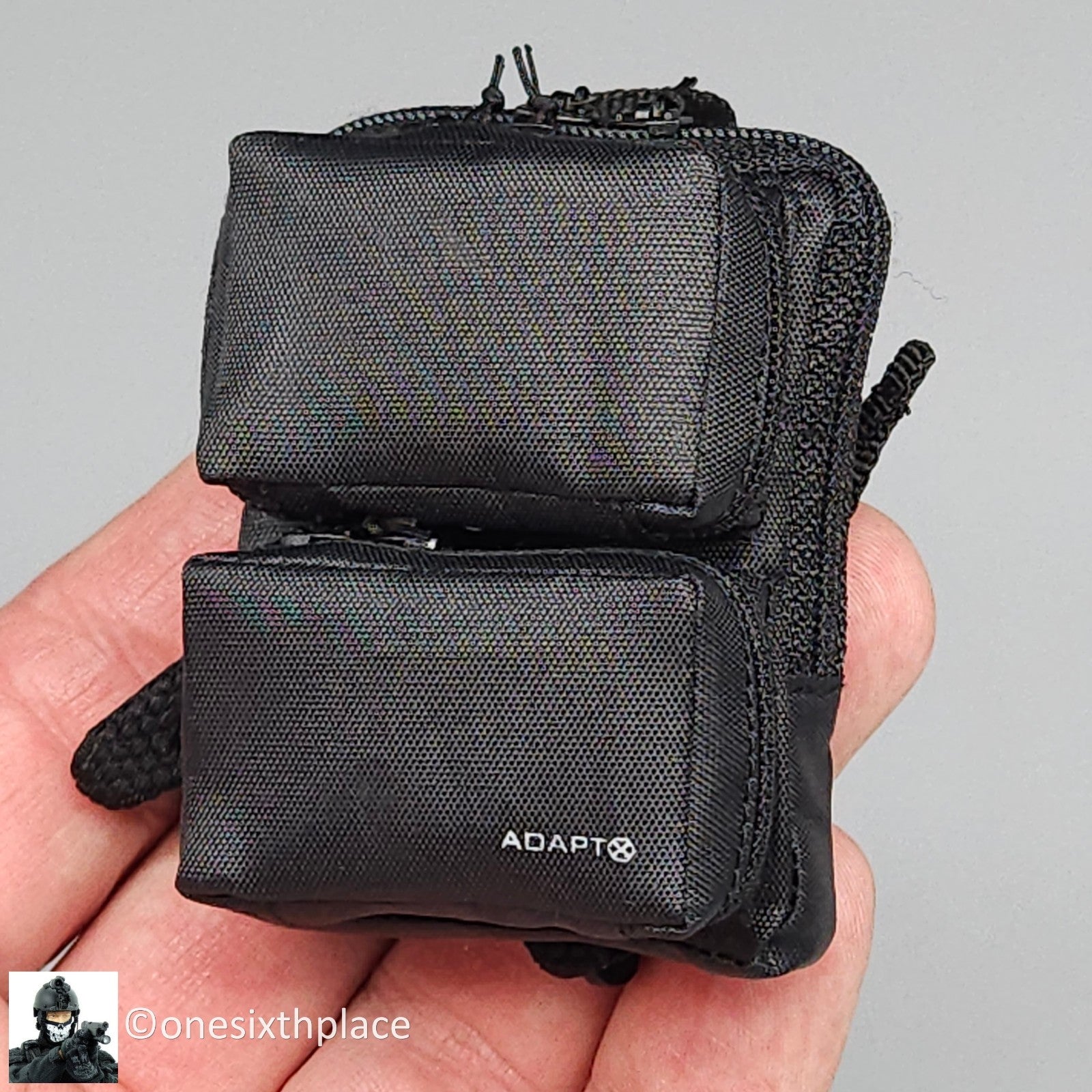 1:6 Easy & Simple HRT Minuteman ShotShow 2025 Black Backpack for 12" Figures