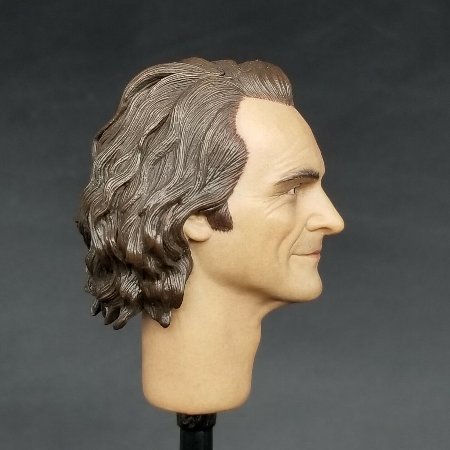 1:6 Joker Joaquin Phoenix Male Head Sculpt 12" Bullet Head Menteally Ill