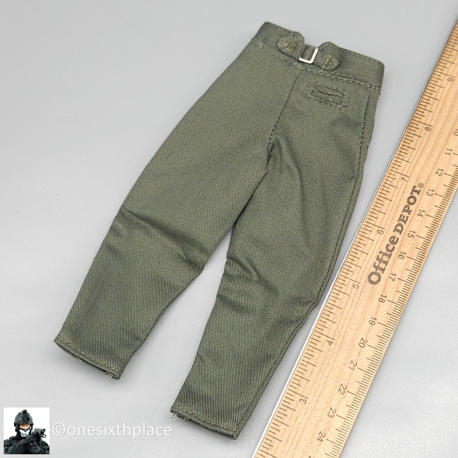1:6 scale Dragon WWII German Elite Officer Gray Pants for 12" Figures