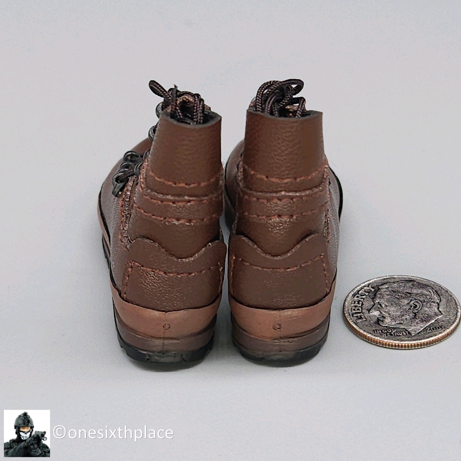 1:6 scale Easy & Simple British Army Brigade of Gurkhas Altberg Defender Boots