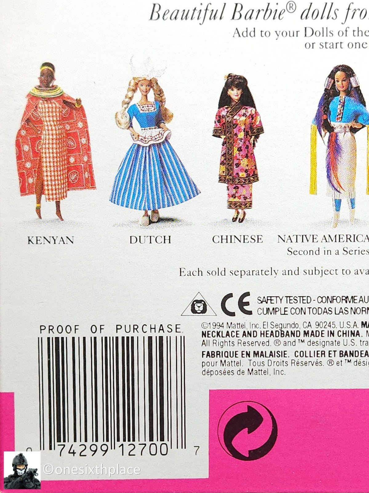 1:6 Mattel Polynesian Barbie Special Edition 11" Doll Figure 1994 12700