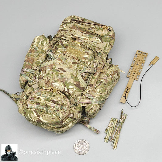 1:6 scale Easy & Simple British Army Brigade of Gurkhas MTP Camo 90L Backpack