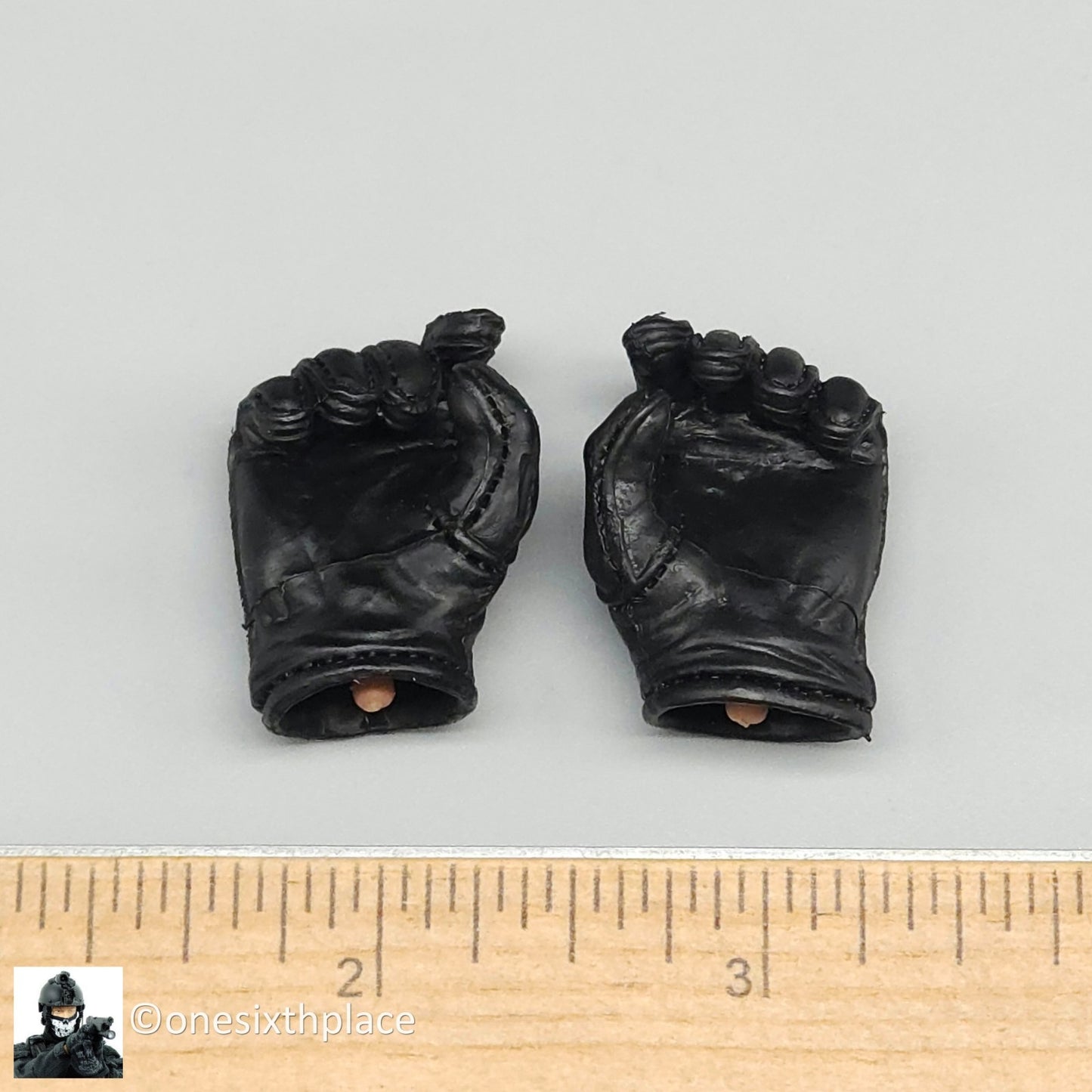 1:6 BBI French Foreign Legion Leon G1 Black Gloved Hands for 12" Figures