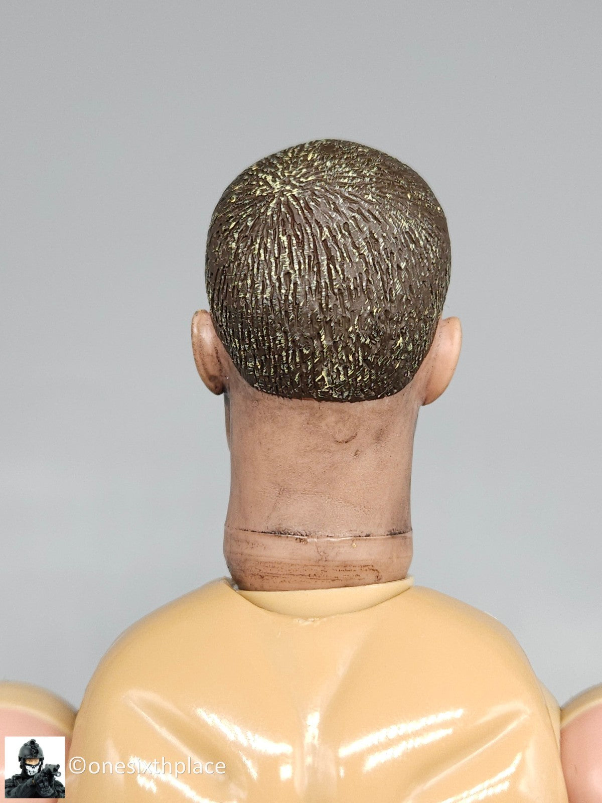 1:6 scale InToyz Sniper Male Nude Body w/ Camo Head for 12" Figures USMC