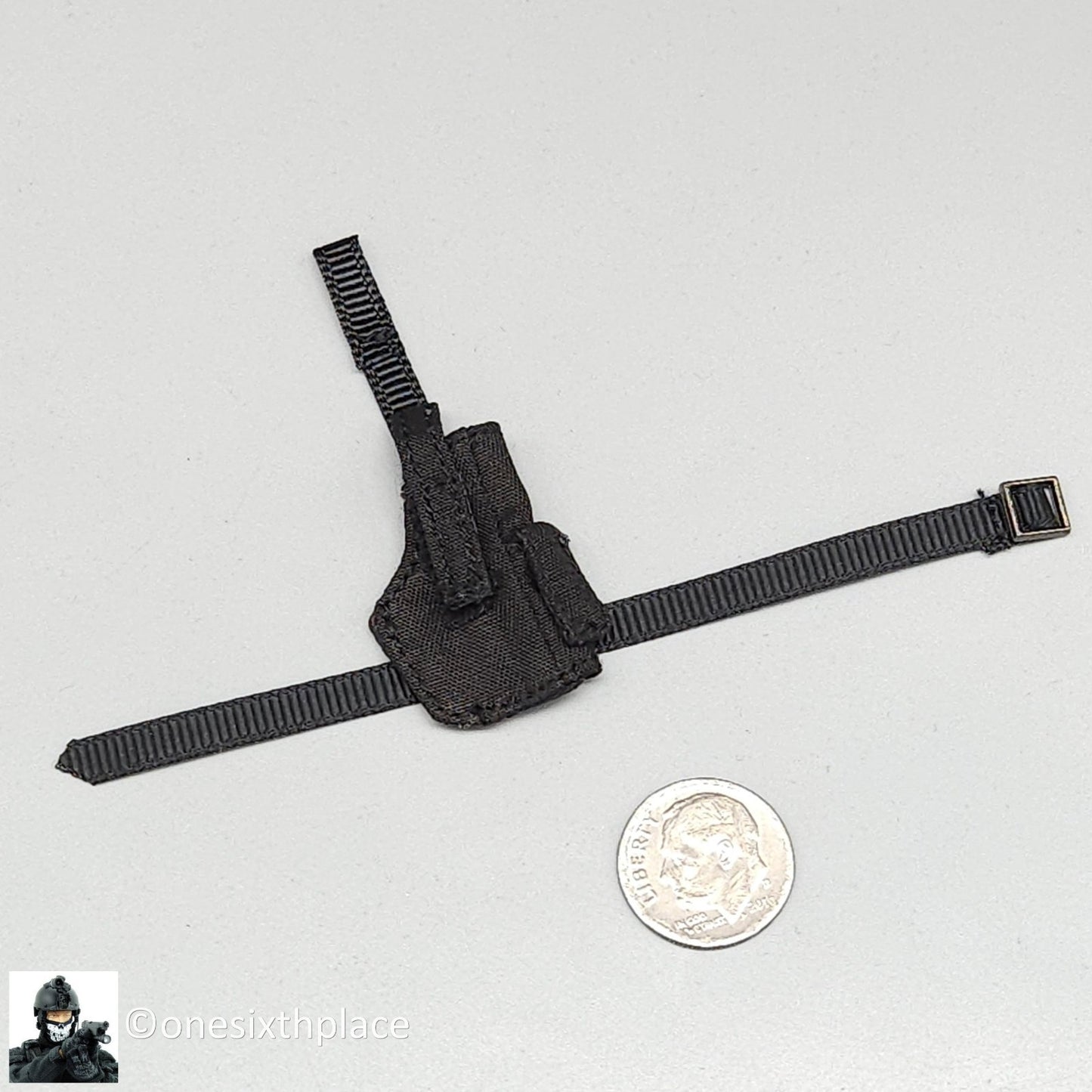 1:6 Flirty Girl Evolution Female Block Cloth Holster (No Pistol) for 12" Figures