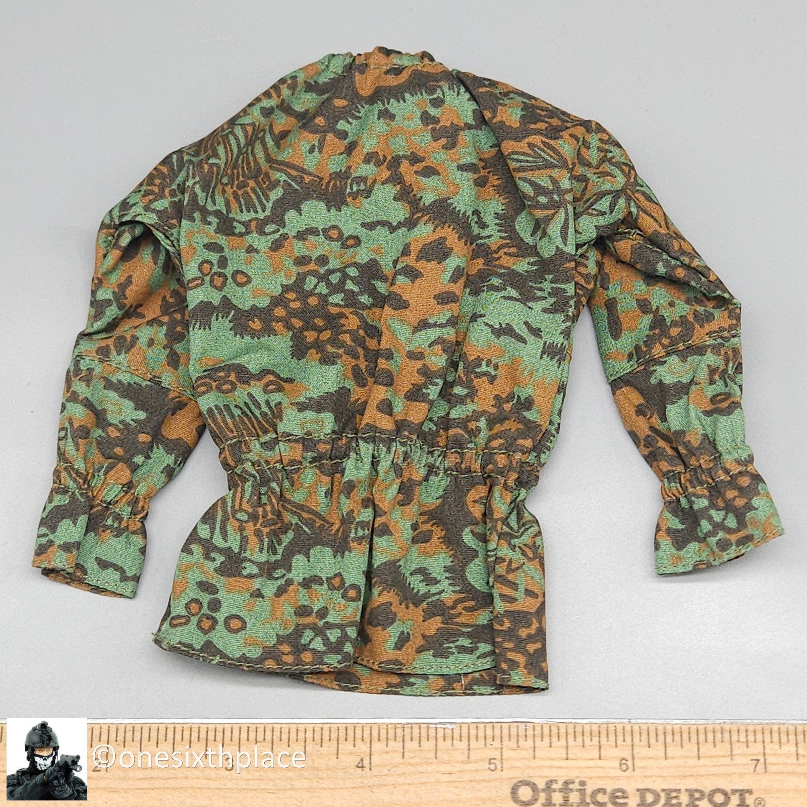 1:6 scale Dragon WWII German Elite Officer Palm Leaf Camo Smock #1 12" Figures