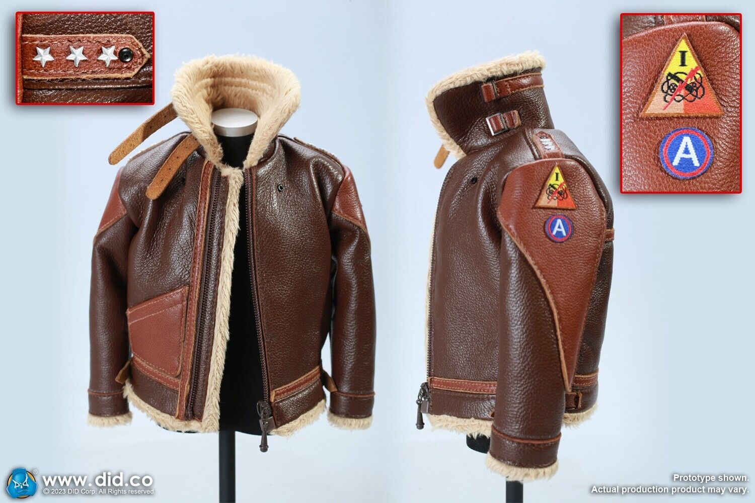 1:6 scale DiD Accessory Kit of WWII General Patton George C Scott Version E60071