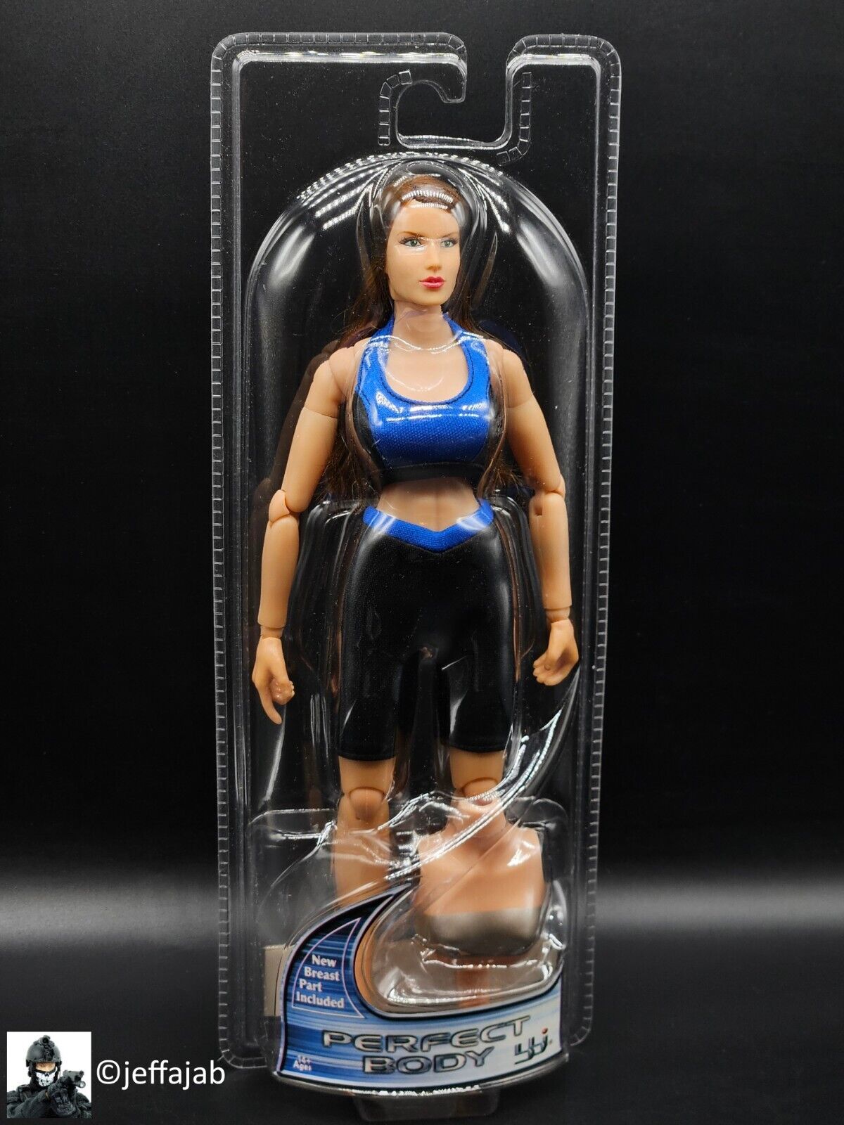 1:6 scale BBI Female Perfect Body w/ Caucasian Brunette Hair 12" Action Figure