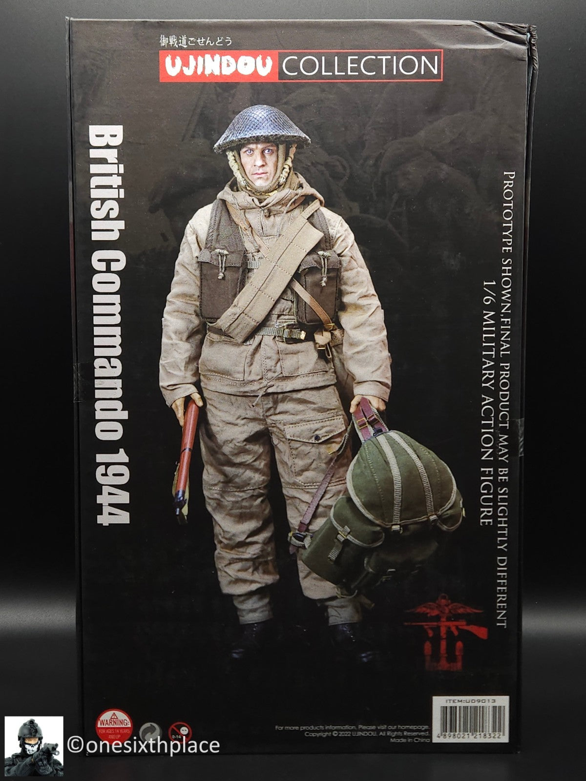 1:6 Ujindou WWII British Commando 1944 12" Action Figure DiD Dragon GI Joe