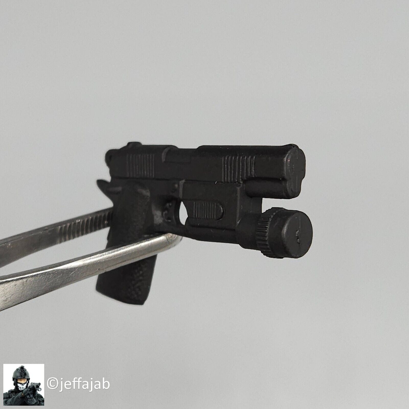 1:6 Ultimate Soldier SWAT M1911 Pistol w/ Tac Light for 12" Figures