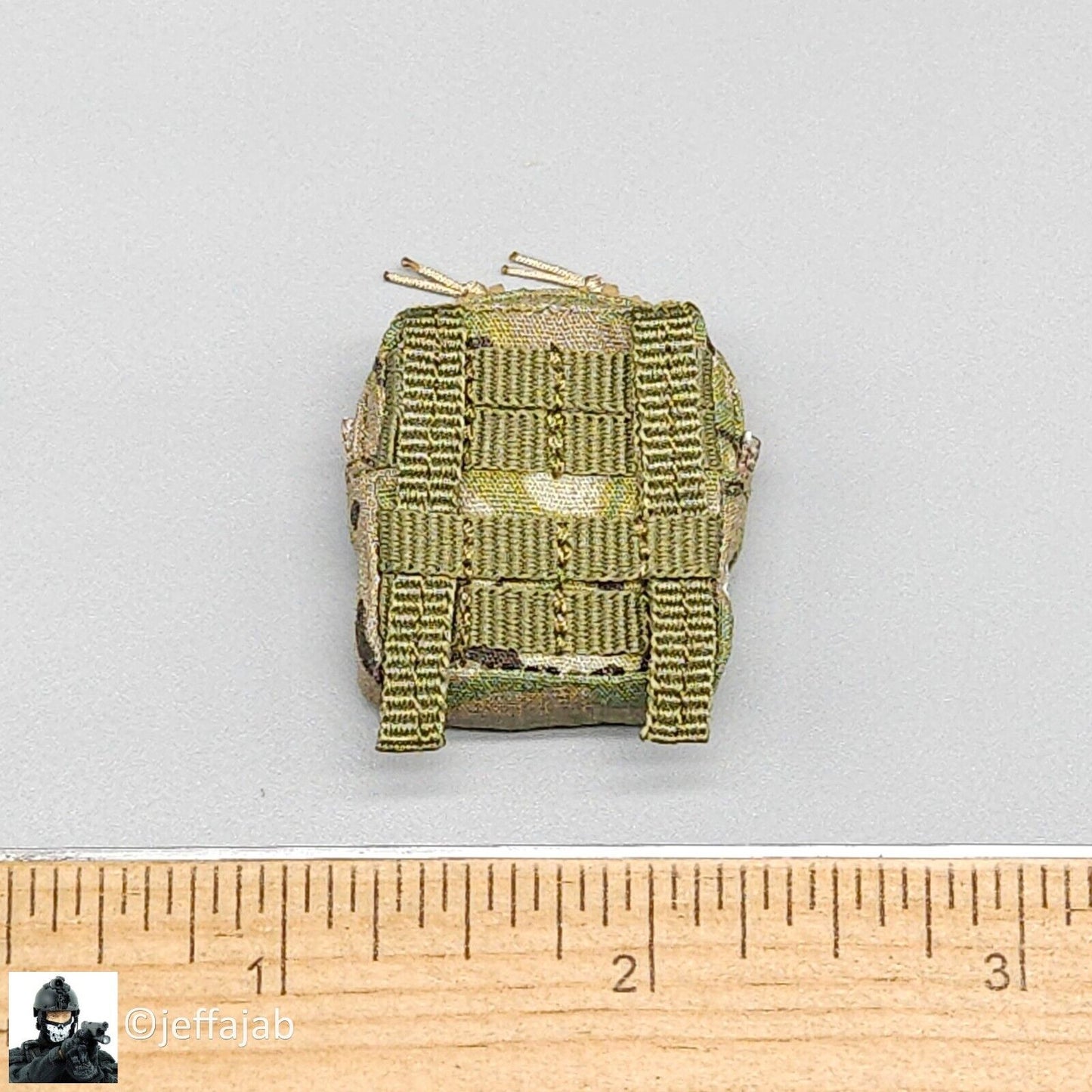 1:6 Easy Simple Delta Force 2022 Cultural Support Team CST Zipper Utility Pouch