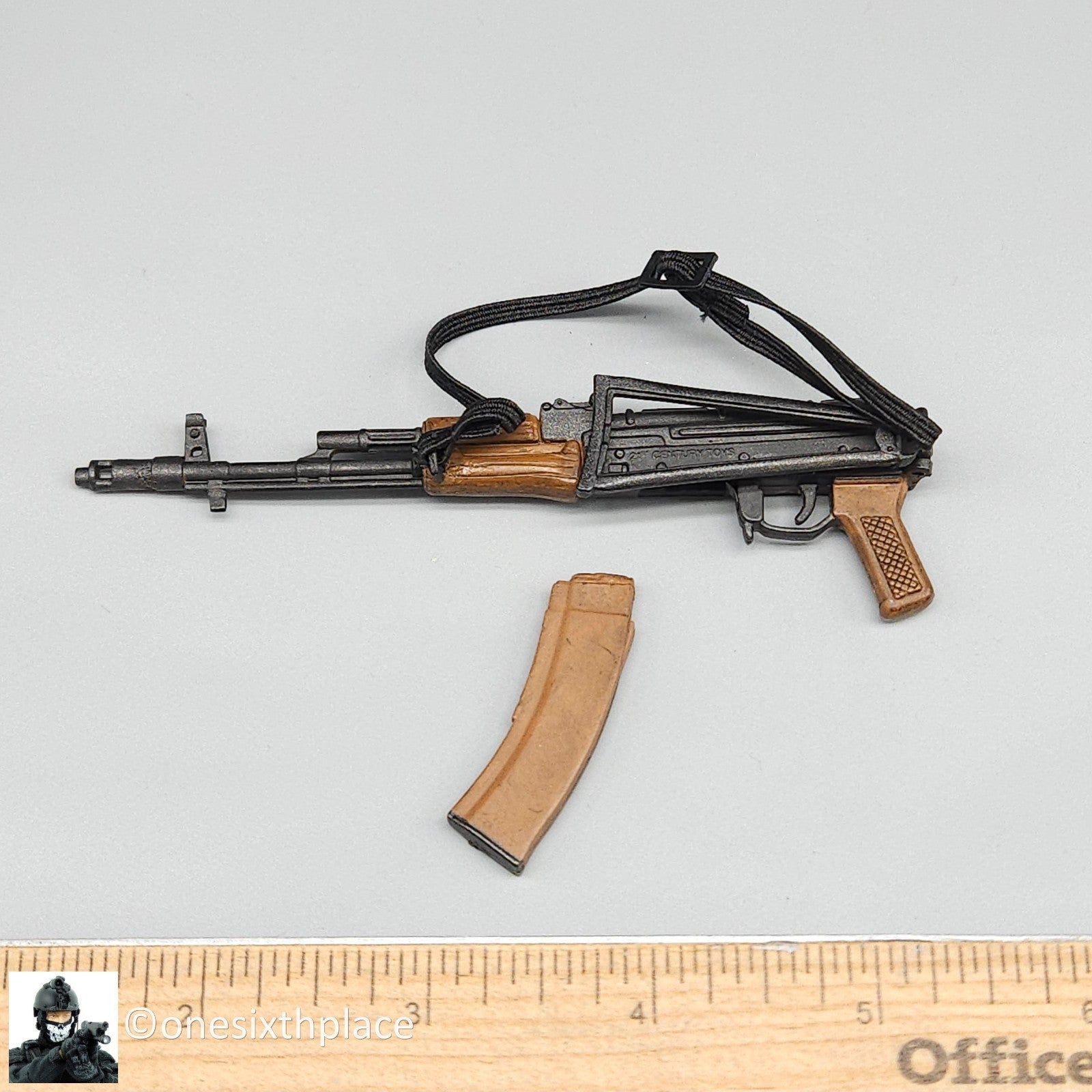 1:6 Ultimate Soldier Russian Spetsnaz AK74 Rifle w/ Folding Stock for 12" Figure