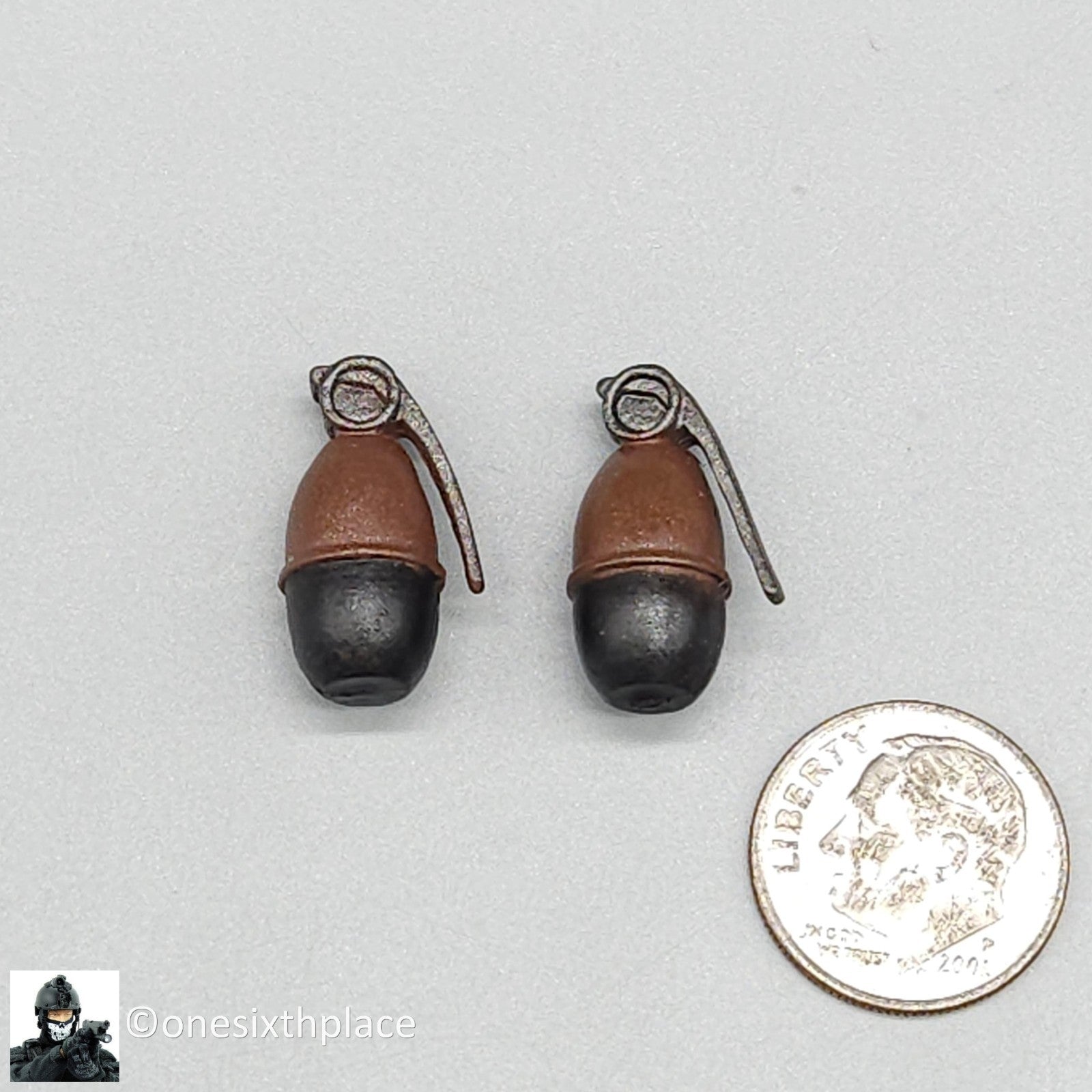 1:6 scale Ultimate Soldier Vietnam SEAL Mk1 Illumination Grenades (x2)