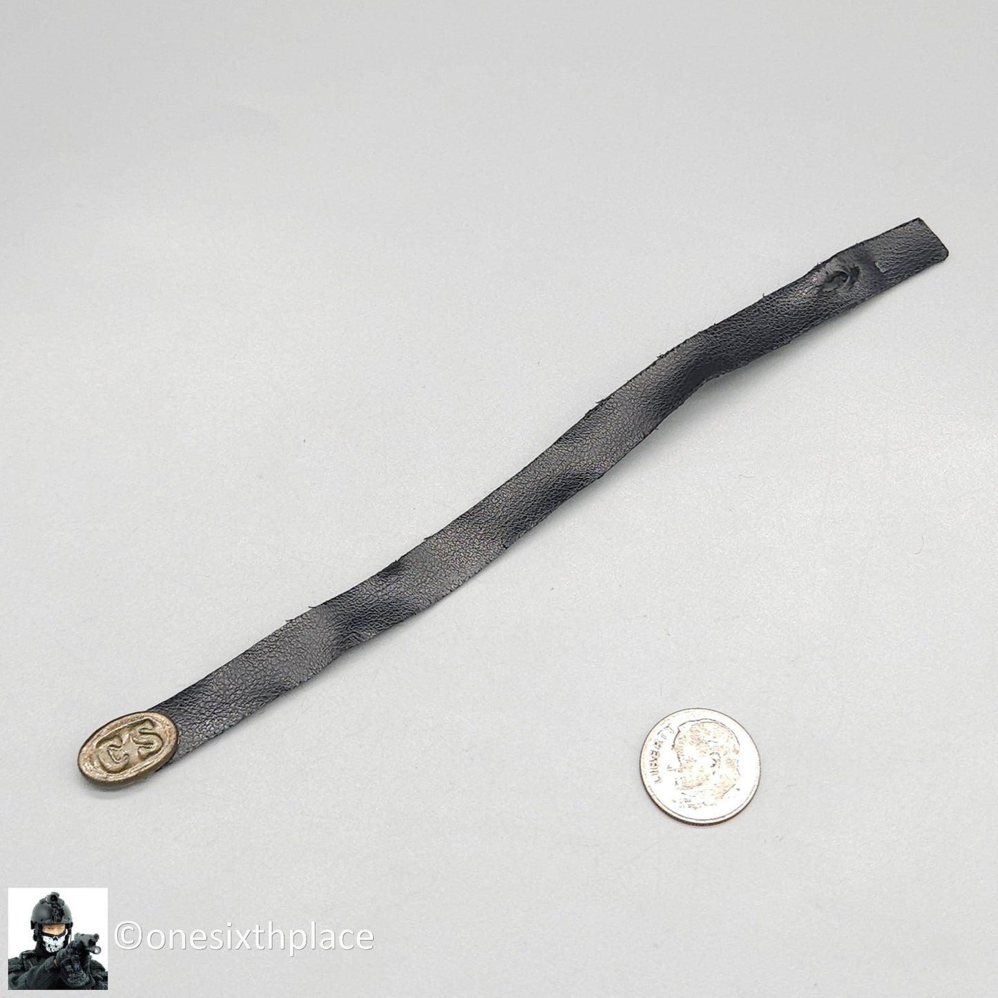 1:6 scale Sideshow Civil War 29th Alabama Infantry Leather Belt for 12" Figures