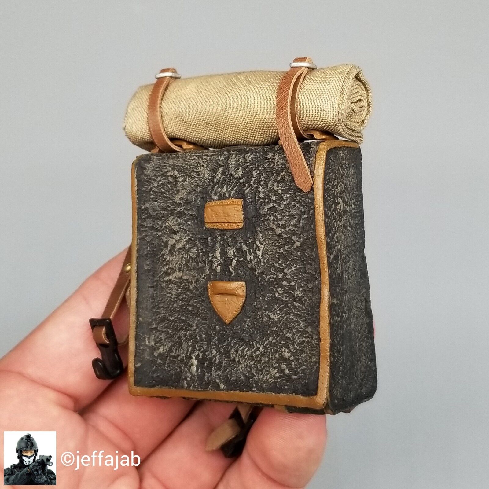 1:6 Sideshow Civil War Union Berdan Sharpshooter Knapsack Backpack #2 12" Figure