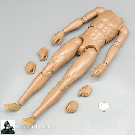 1:6 QO Toys Vietnam US Army Corpsman Male Body w/ Hands for 12" Figures