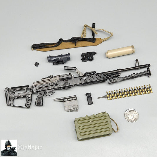 1:6 Easy & Simple Russian Special Operations Forces SSO PKM Light Machine Gun