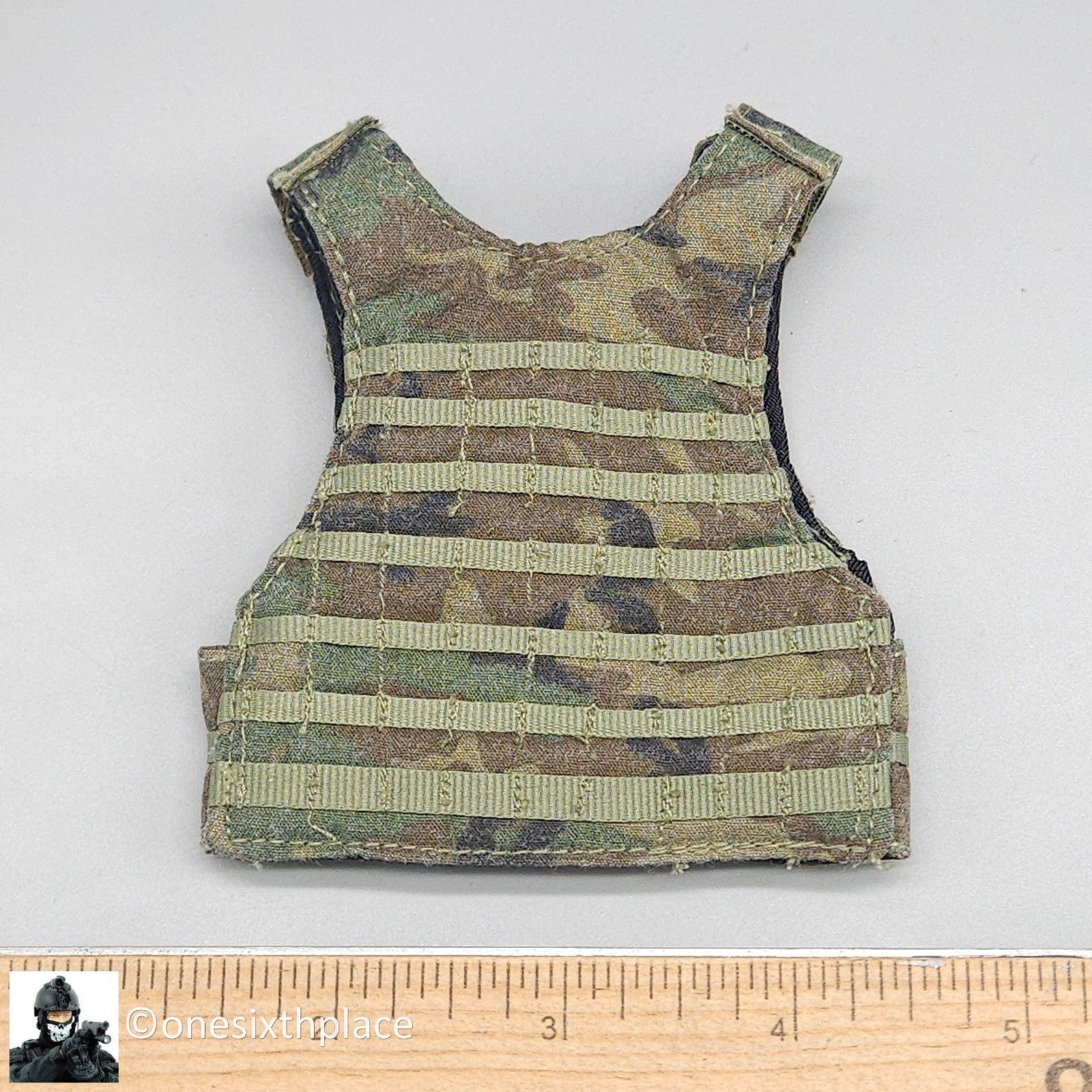 1:6 Dragon Ranger Phil Woodland MOLLE Body Armor Vest 12" Figures