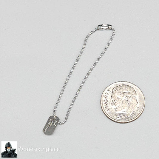 1:6 scale Ujindou Vietnam US Army 25th Infantry Division Elias Dog Tags Necklace