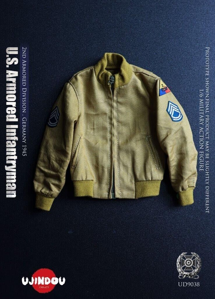 1:6 scale Ujindou WWII US Armored Infantryman Germany 1945 12" Figure UD9038