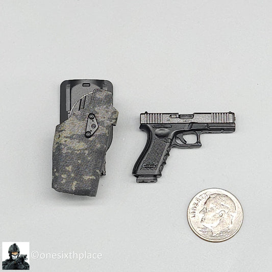 1:6 scale Easy & Simple Coalition Forces SAS Special Pistol w/ MCB Holster