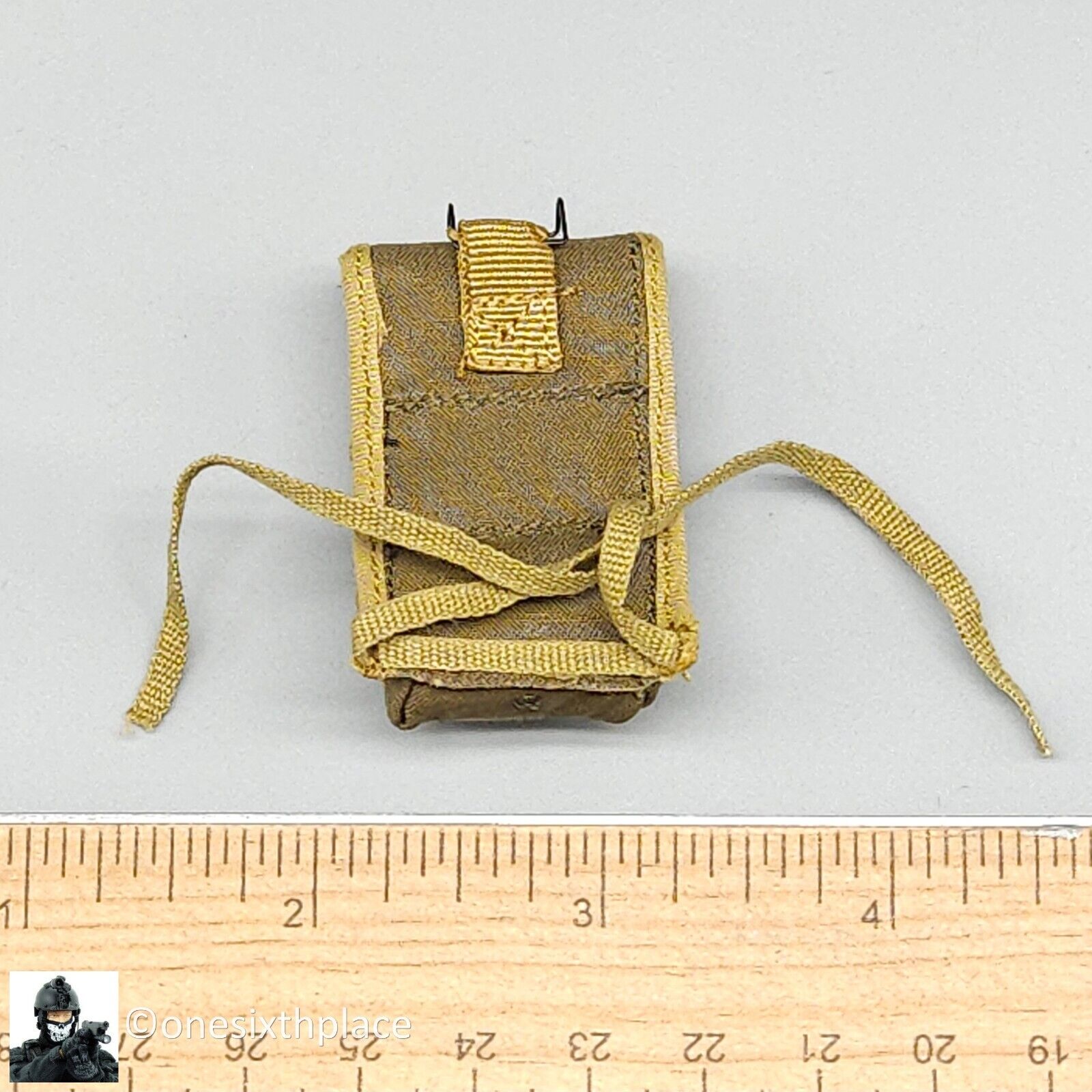 1:6 scale Ujindou WWII US Armored Infantryman 3-Pocket Grenade Pouch 12" Figures