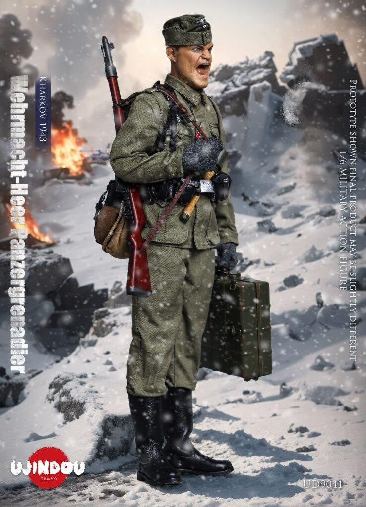 1:6 scale Ujindou WWII German Wehrmacht-Heer Panzergrenadier Kharkov 1943 Figure