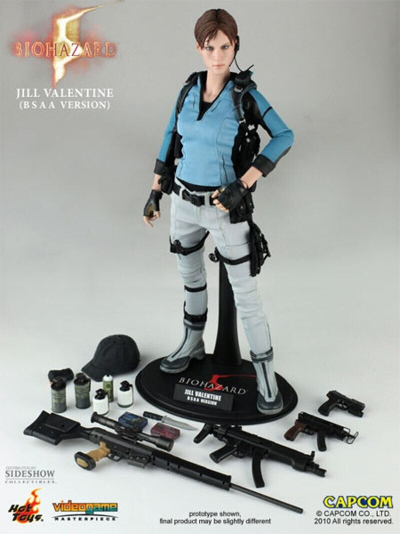 1:6 Hot Toys Jill Valentine HK PSG1 Sniper Rifle for 12" Figures