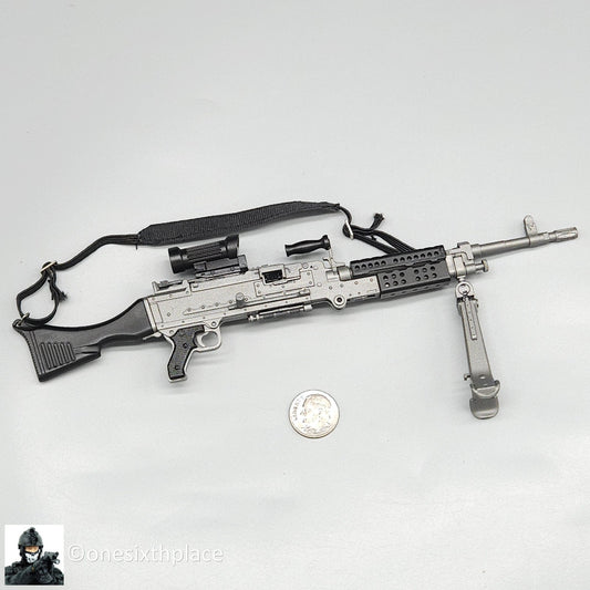 1:6 Dragon Army Ranger Tim M240B Heavy Machine Gun for 12" Figures
