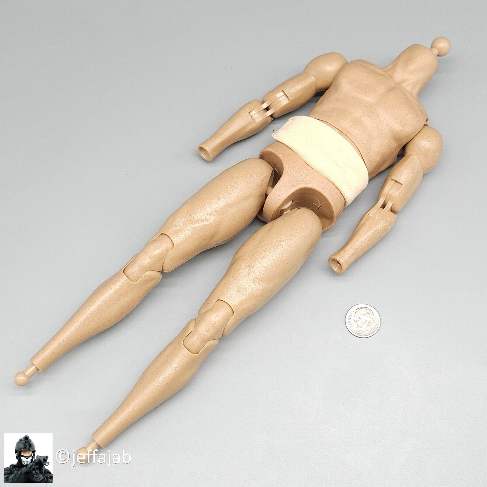 1:6 Easy & Simple Veteran Tactical Instructor Torso Fat Pad for 12" Figures