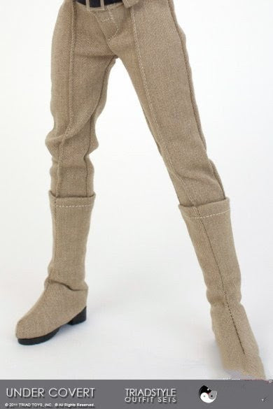 1:6 Triad Toys Female Under Covert Sand Outfit Boots Set for 12" Figures