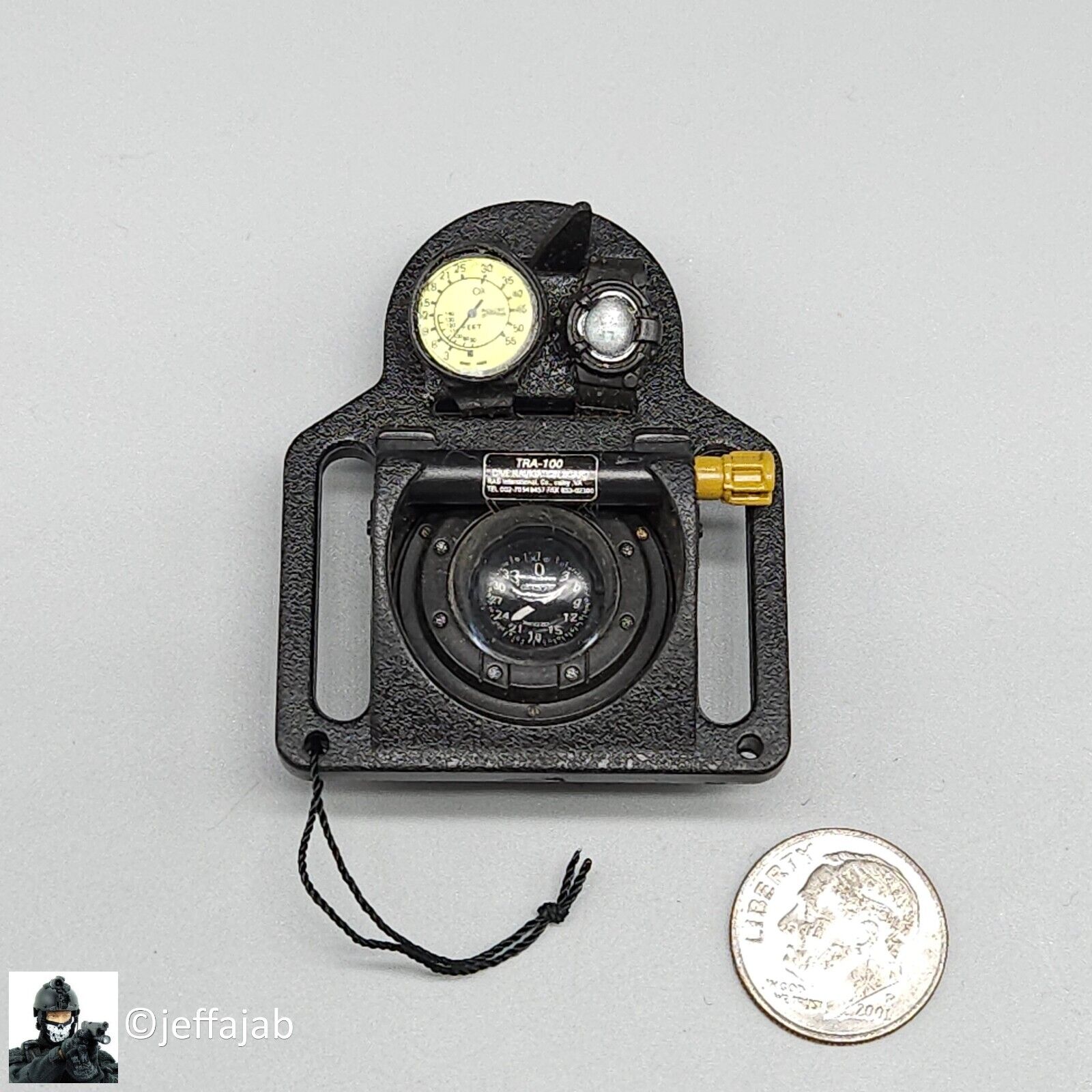 1:6 Hot Toys Navy SEAL UDT SCUBA Diving Board for 12" Figures