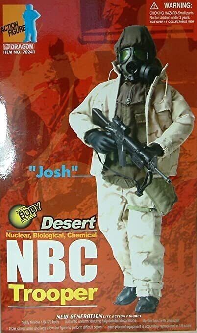 1:6 Dragon "Josh" NBC Marking Kit w/ Warning Flags 12" GI Joe Army DamToys BBI