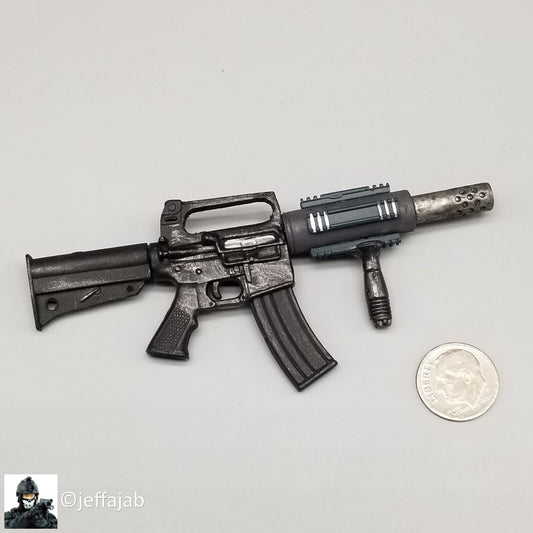 1:6 Ultimate Soldier M16 Rifle w/ Suppressor for 12" GI Joe BBI Dragon