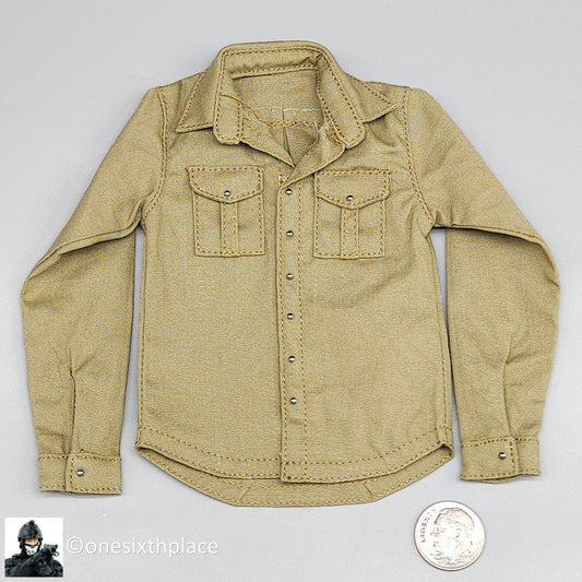 1:6 scale Easy & Simple Coalition Forces SAS Special Brown Shirt for 12" Figures