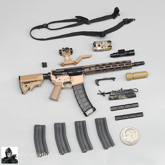 1:6 Easy & Simple HRT Minuteman ShotShow 2025 AR15 Rifle Set or 12" Figures
