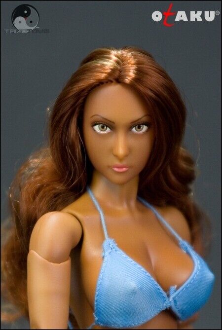 1:6 Triad Toys Female Otaku 1.0 Tan Body w/ Red Hair for 12" Figure READ NOTES